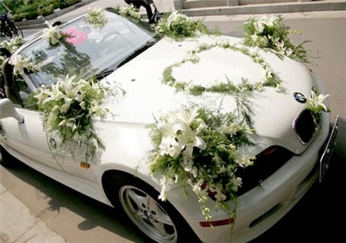 最新婚車(chē)裝飾材料 打造不一樣的浪漫