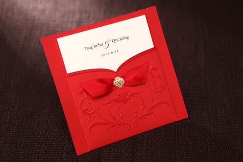 結(jié)婚喜帖選購的注意事項 新人必看