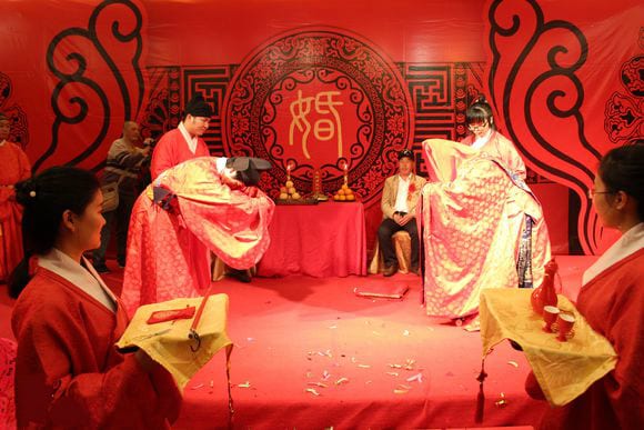 拜天地，掀蓋頭『明制婚禮』-許你鳳冠霞帔一世無憂！  第4張