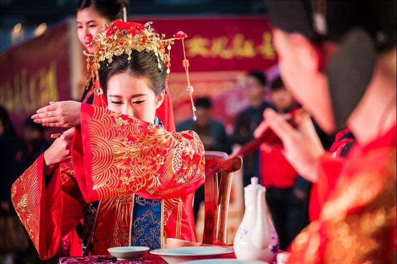 拜天地，掀蓋頭『明制婚禮』-許你鳳冠霞帔一世無憂！  第7張