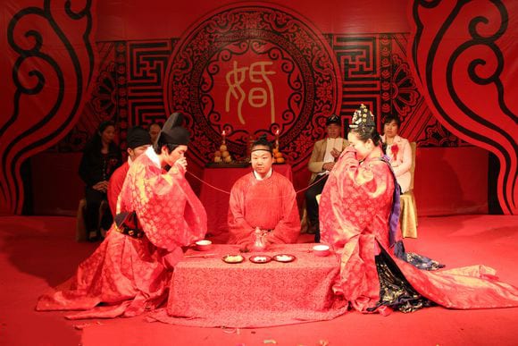 拜天地，掀蓋頭『明制婚禮』-許你鳳冠霞帔一世無憂！  第8張