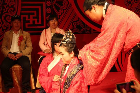拜天地，掀蓋頭『明制婚禮』-許你鳳冠霞帔一世無憂！  第9張
