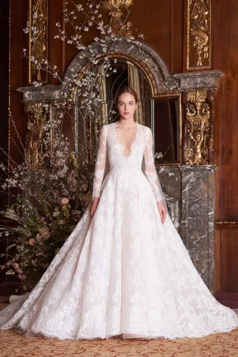 美到令人窒息的婚紗禮服新品，看一次想結一次婚啊！  第10張