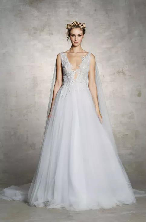 美到令人窒息的婚紗禮服新品，看一次想結一次婚啊！  第17張