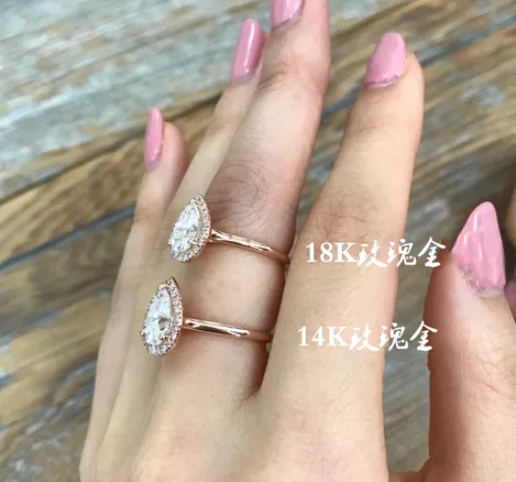 14k金和18k玫瑰金哪個(gè)好？藏在玫瑰金里的秘密大公開(kāi)！  第5張